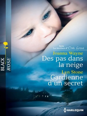 cover image of Des pas dans la neige--Gardienne d'un secret